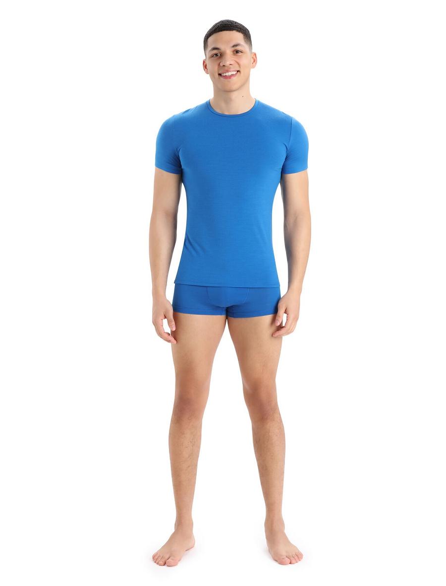 Lazurite Icebreaker Cool-Lite™ Merino Anatomica Trunks Men's Underwear | AU 1289QMAZ